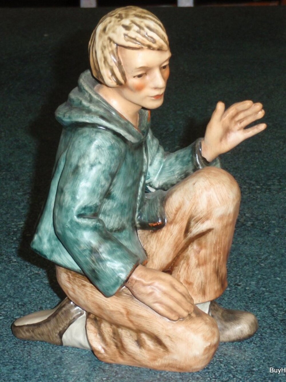 "Kneeling Shepherd" JUMBO Goebel Hummel Christmas Nativity Figurine TMK5 #260/J